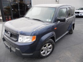 2010 HONDA ELEMENT EX BLUE 2.4 AT 4WD A19100